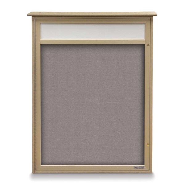 Double Door Enclosed Indoor Letterboard